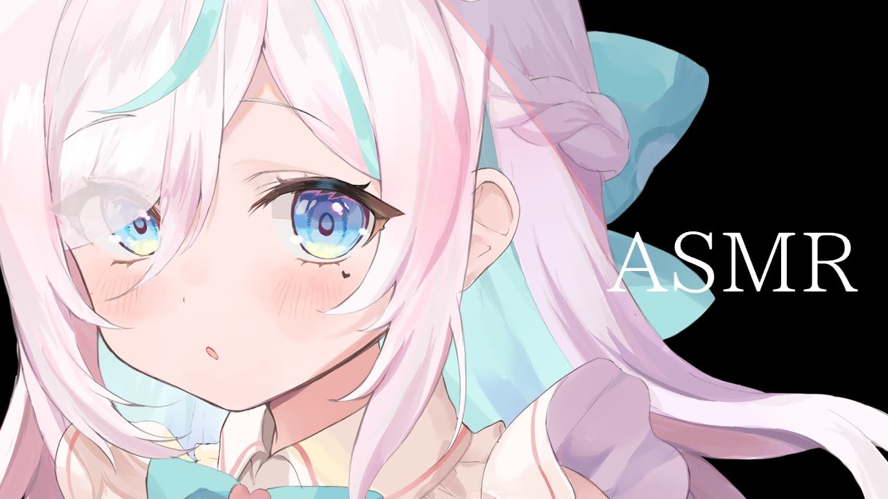 【ASMR】お耳のとんとんタッピングでお休み⯎近めの吐息耳ふー。睡眠導入/作業用。Tapping.【#イル_フローラ/Vtuber】