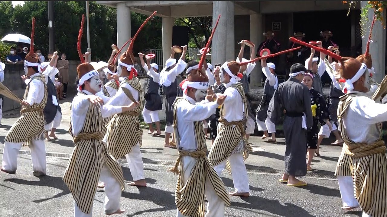 【超貴重映像】非公開で行われた平敷屋エイサー 神屋前