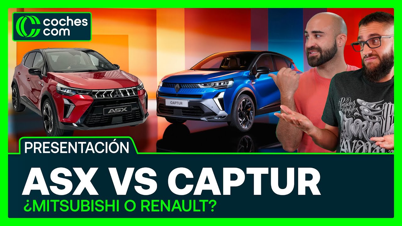 Renault Captur vs Mitsubishi ASX | Comparativa estática | Coches.com