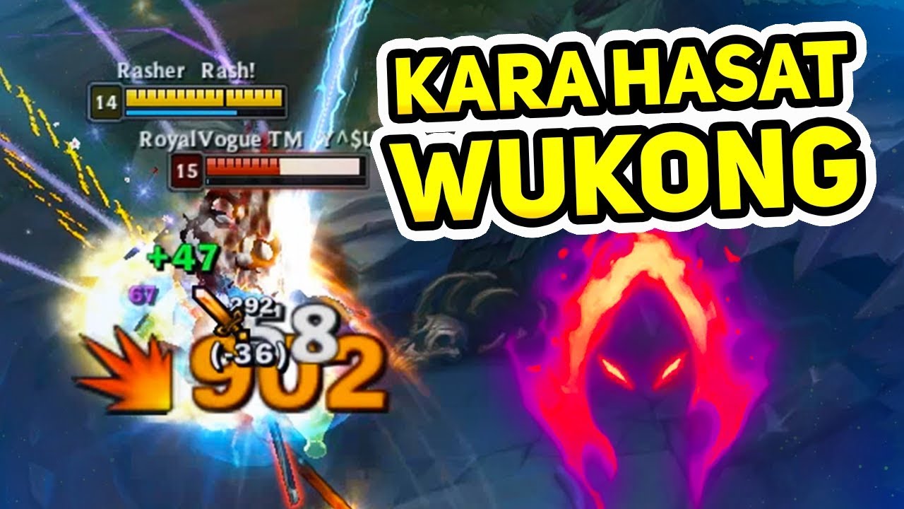 KARA HASAT WUKONG JUNGLE! YASUO'YU 1V1'DE KESTİM! 3 VURUŞTA YOK EDİYOR!