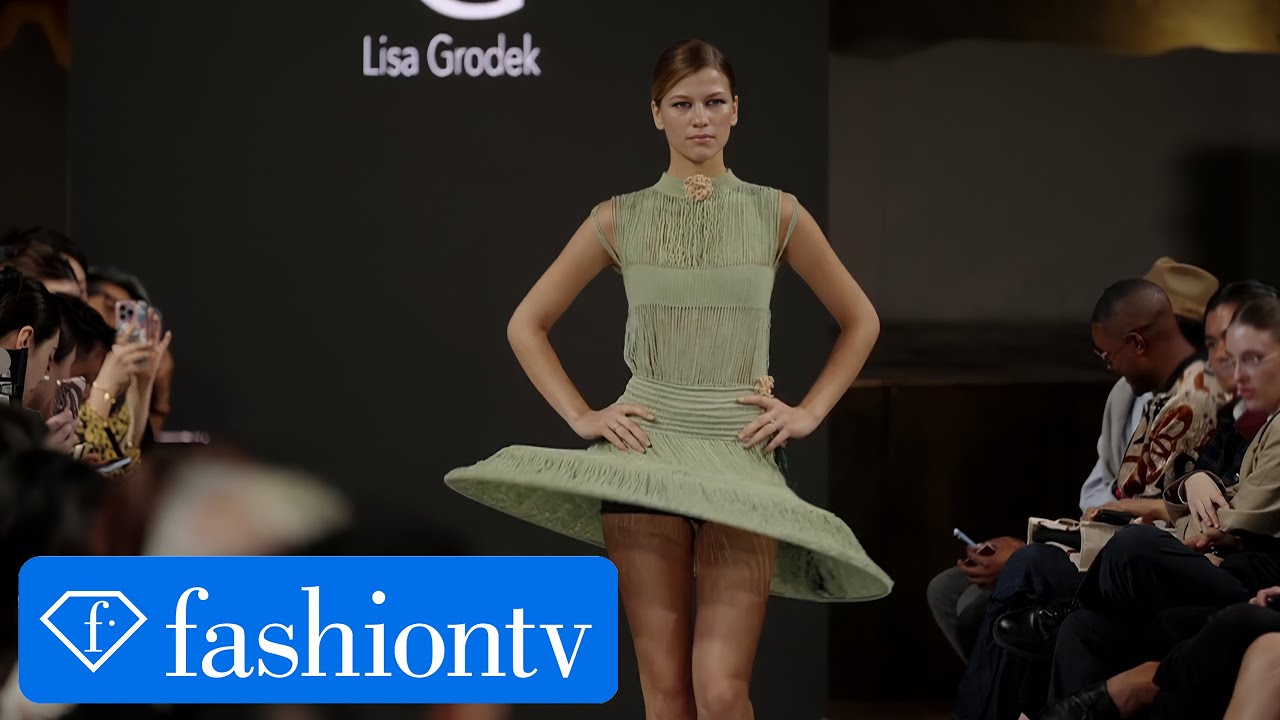 Lisa Grodek’s Crochet Revolution at Milan Fashion Week for S/S 26 | FashionTV | FTV