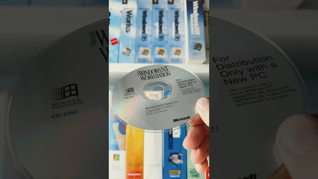 Historia Windows NT 3.51 w Polsce #90s #oprogramowanie #technologia #windows