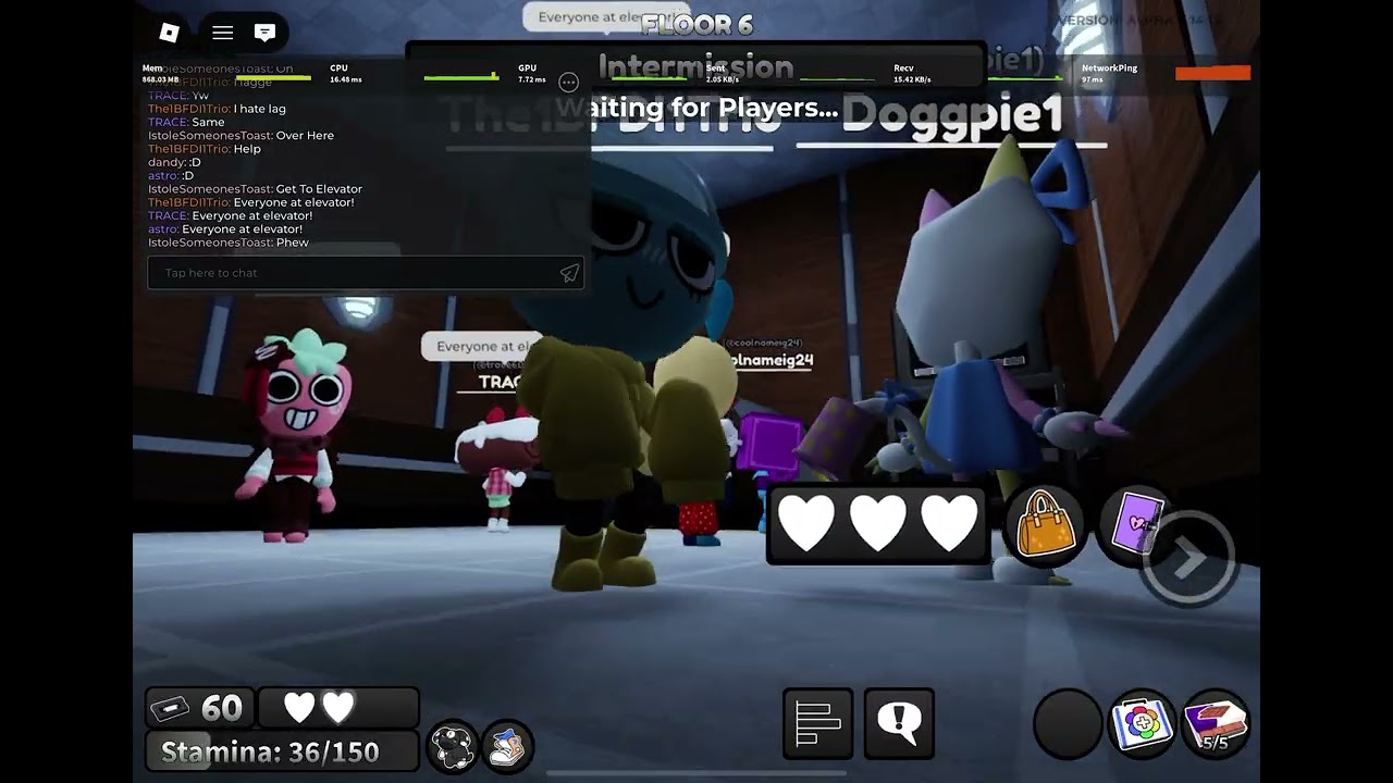 Doing a run with @The_Sweet_bfdi_Trio  and @ariellab545 