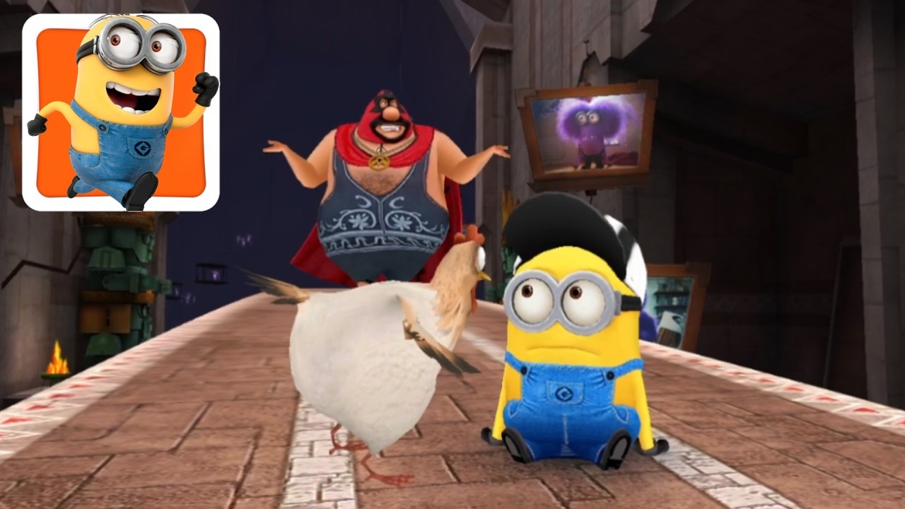 Despicable me Minion rush Referee Evil minion El Macho Battle gameplay ios android