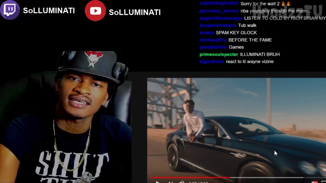 Solluminati reacts to YoungBoy Never Broke Again - Diamond Teeth Samurai (Official Video)