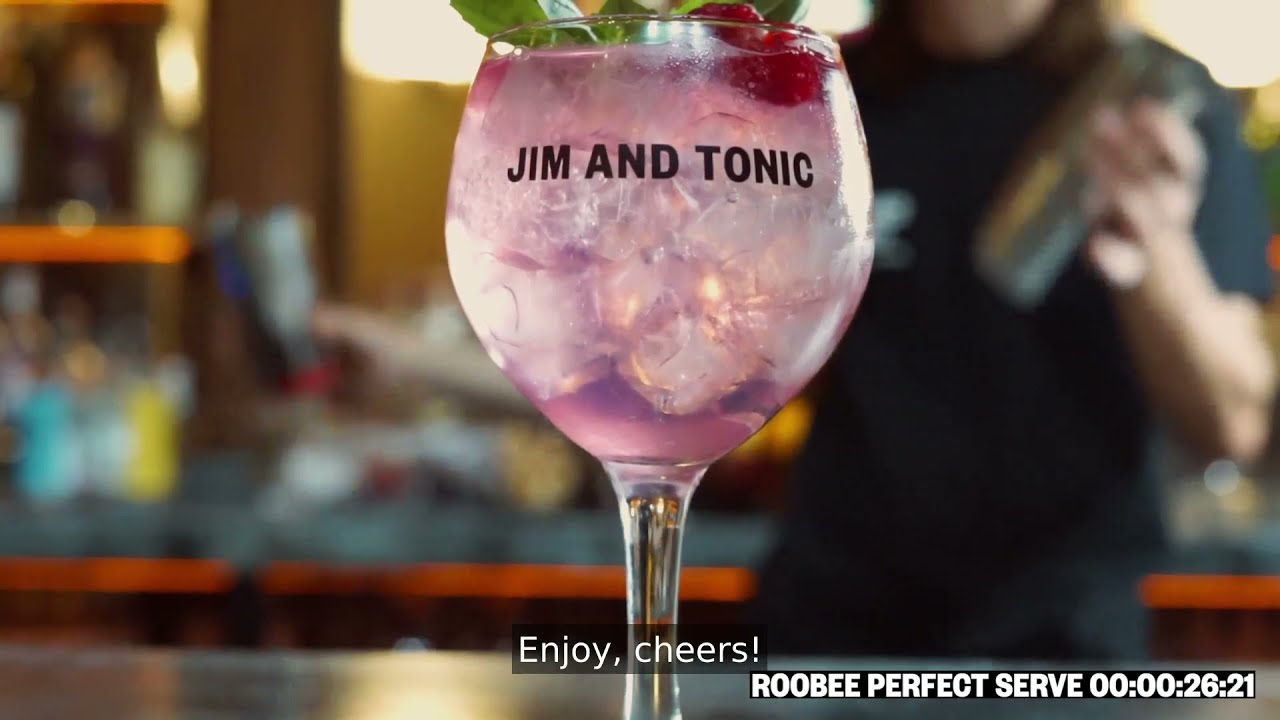 Rhubarb Gin Cocktail with Elderflower