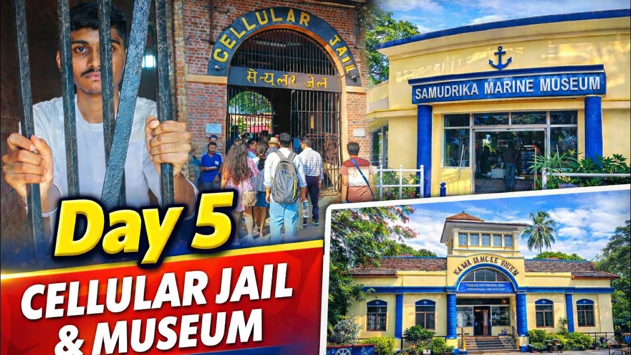This Place Gave Me Goosebumps 😮 | Cellular Jail Port Blair | Day 5