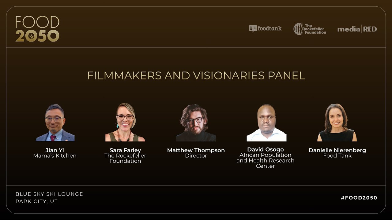FOOD 2050 During Sundance 2026 | How Film and Food Can Change the World