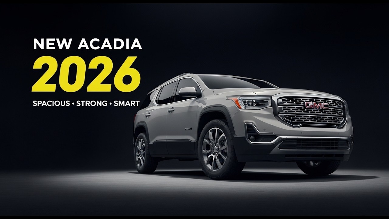 GMC Acadia 2026 – Full Review, 3rd Row Space, Towing & Price in the USA