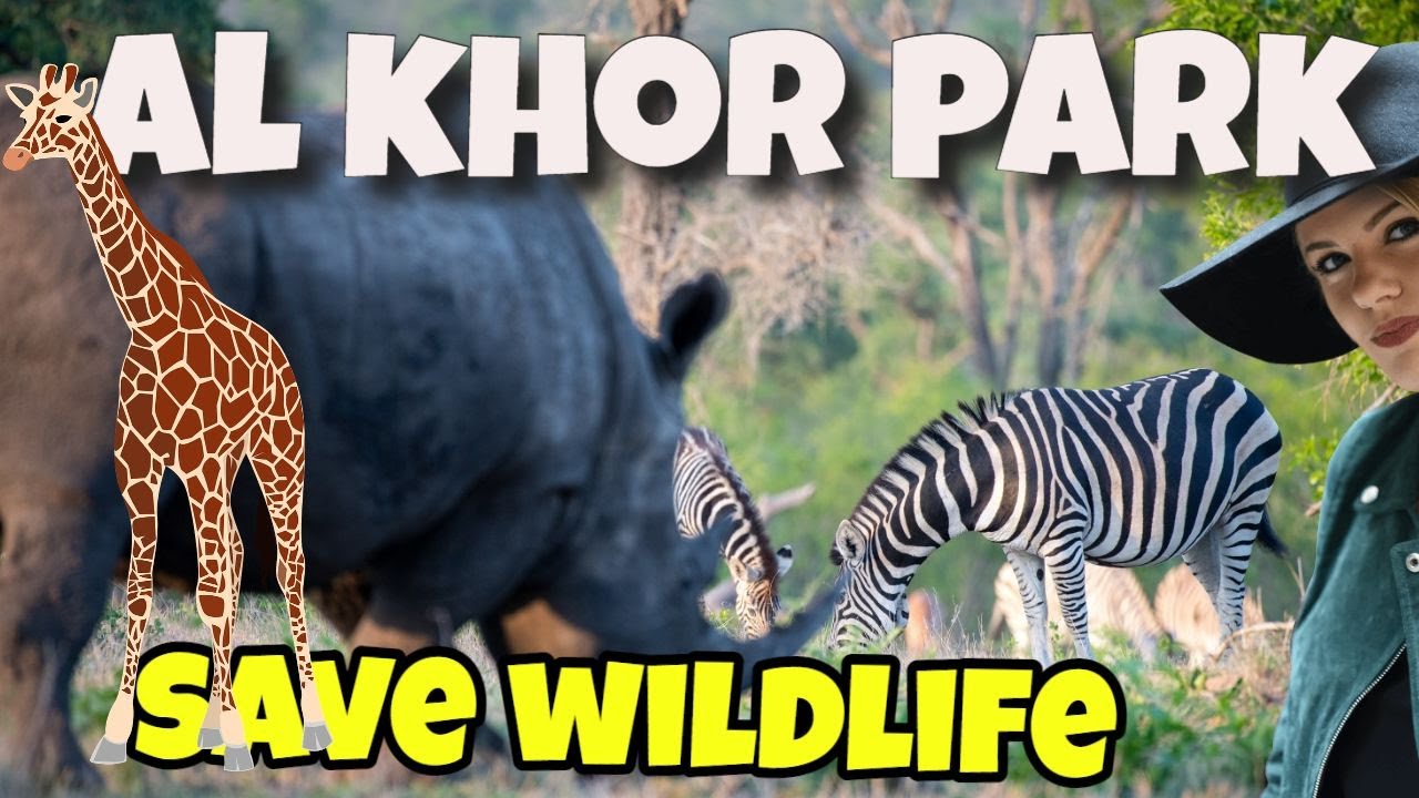 [4K] Al Khor Family Park is The Best Animal Park in Qatar