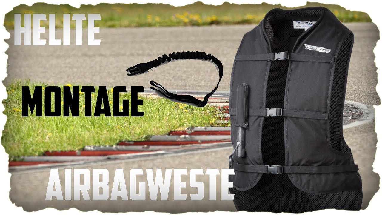 Helite Airbagweste I Montage und Einstellung I Airnest Turtle GP Air