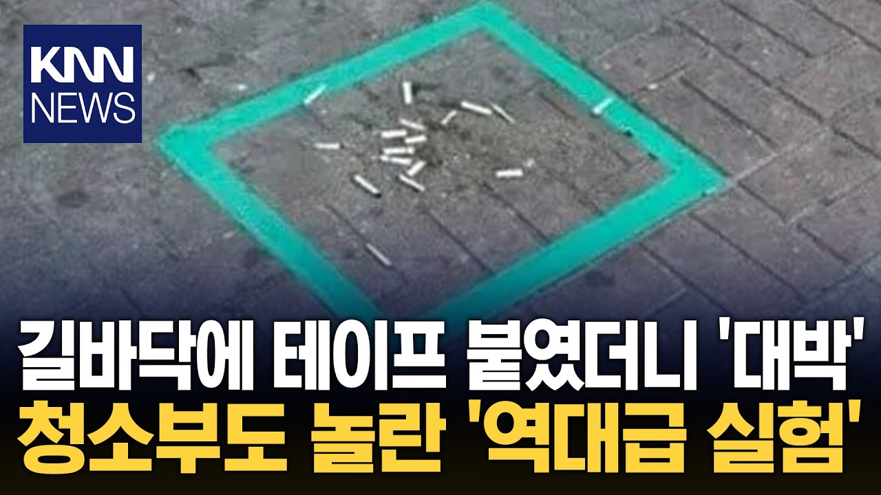하루 1,200만 개 버려지는데…'이 방법' 하나로 말끔하게 정리? / KNN