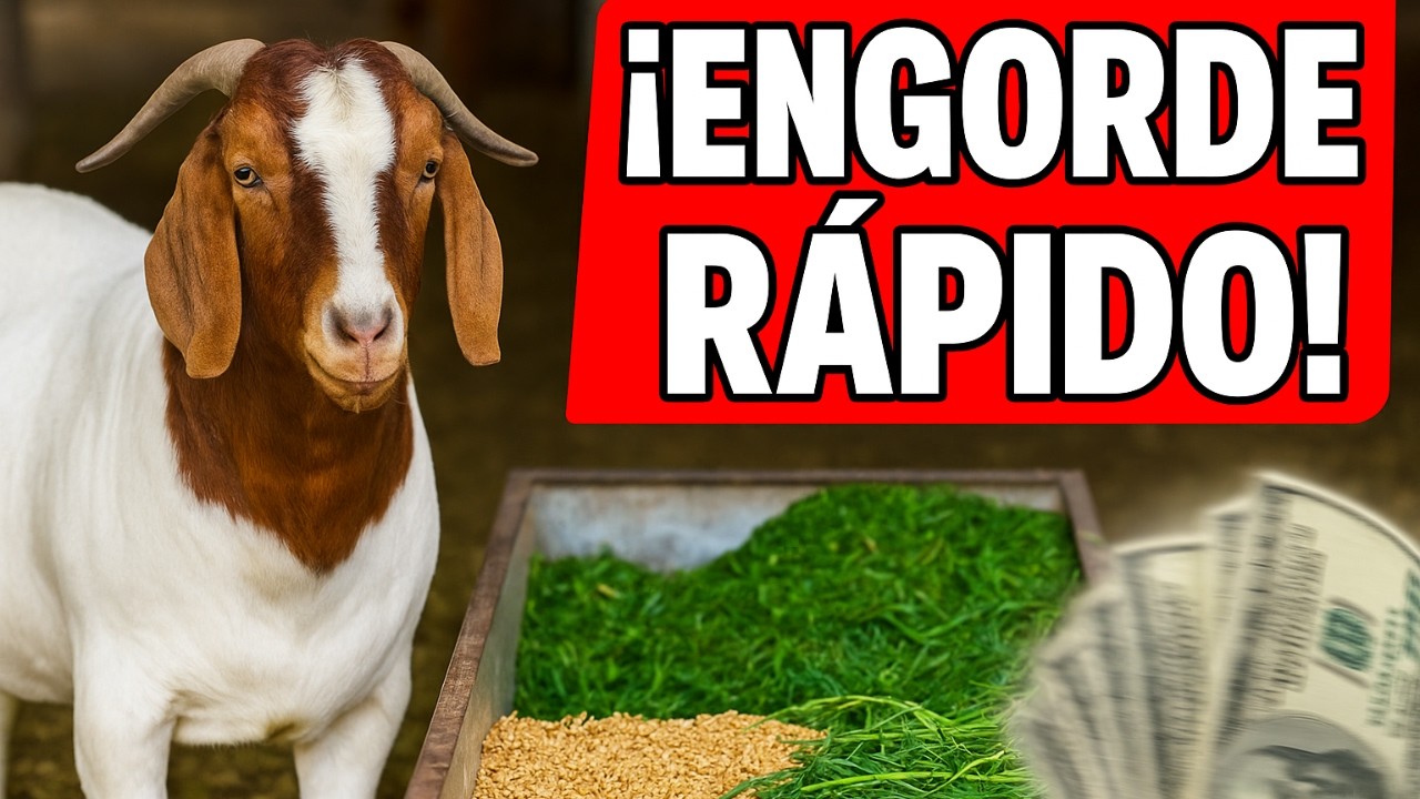 C&oacute;mo Alimentar Cabras para Engorde R&aacute;pido y Alta Producci&oacute;n