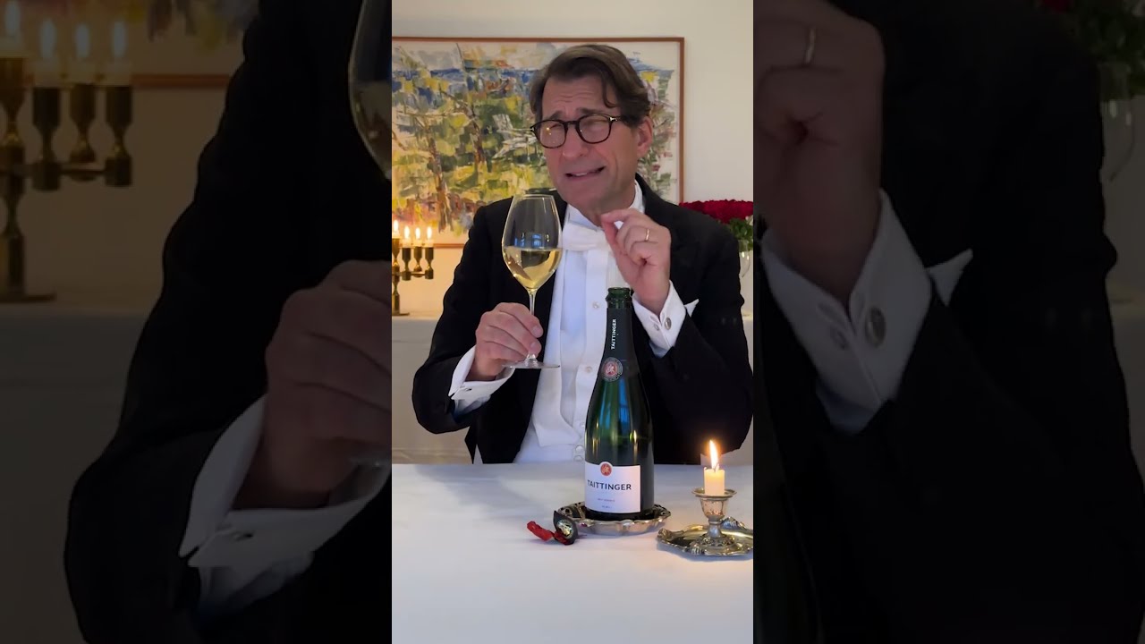 Nobel-champagnen smakar b&auml;st hemma
