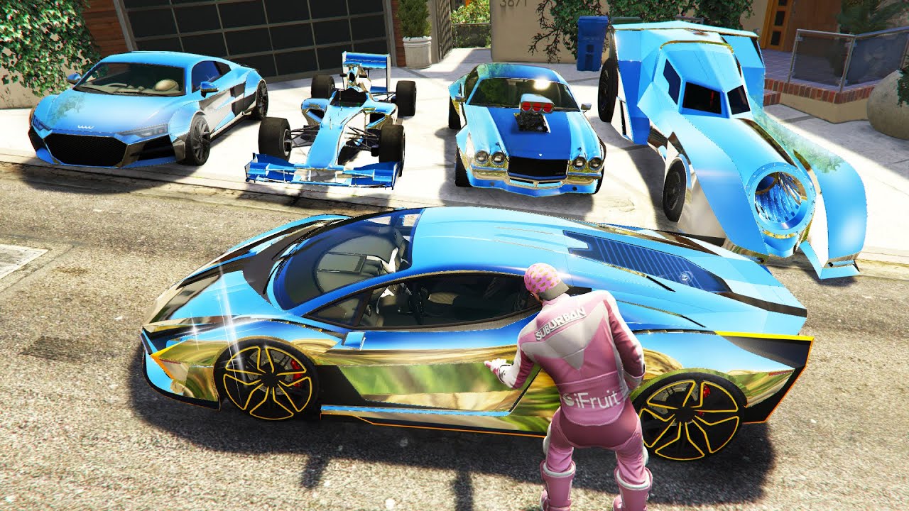 Я использовал TikTok, чтобы угнать редкие машины в GTA 5