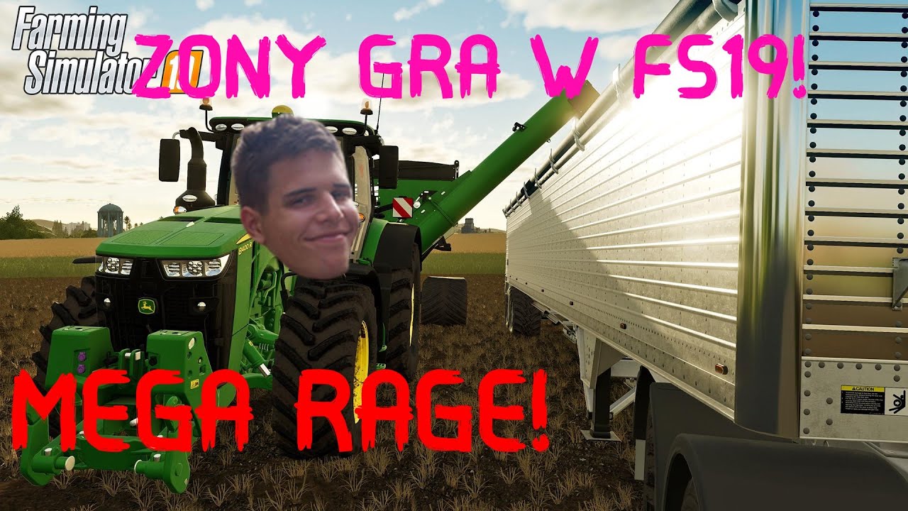ZONY GRA W FARMING SIMULATOR! #MEGA RAGE