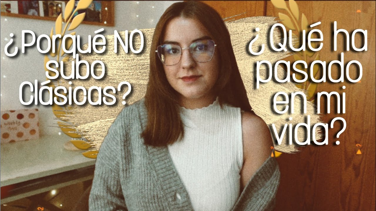 ¿Porqué No Subo Clásicas? ¿He dejado la carrera? Charlemos #1 Filología Clásica (UMA)| EspePeachGlow