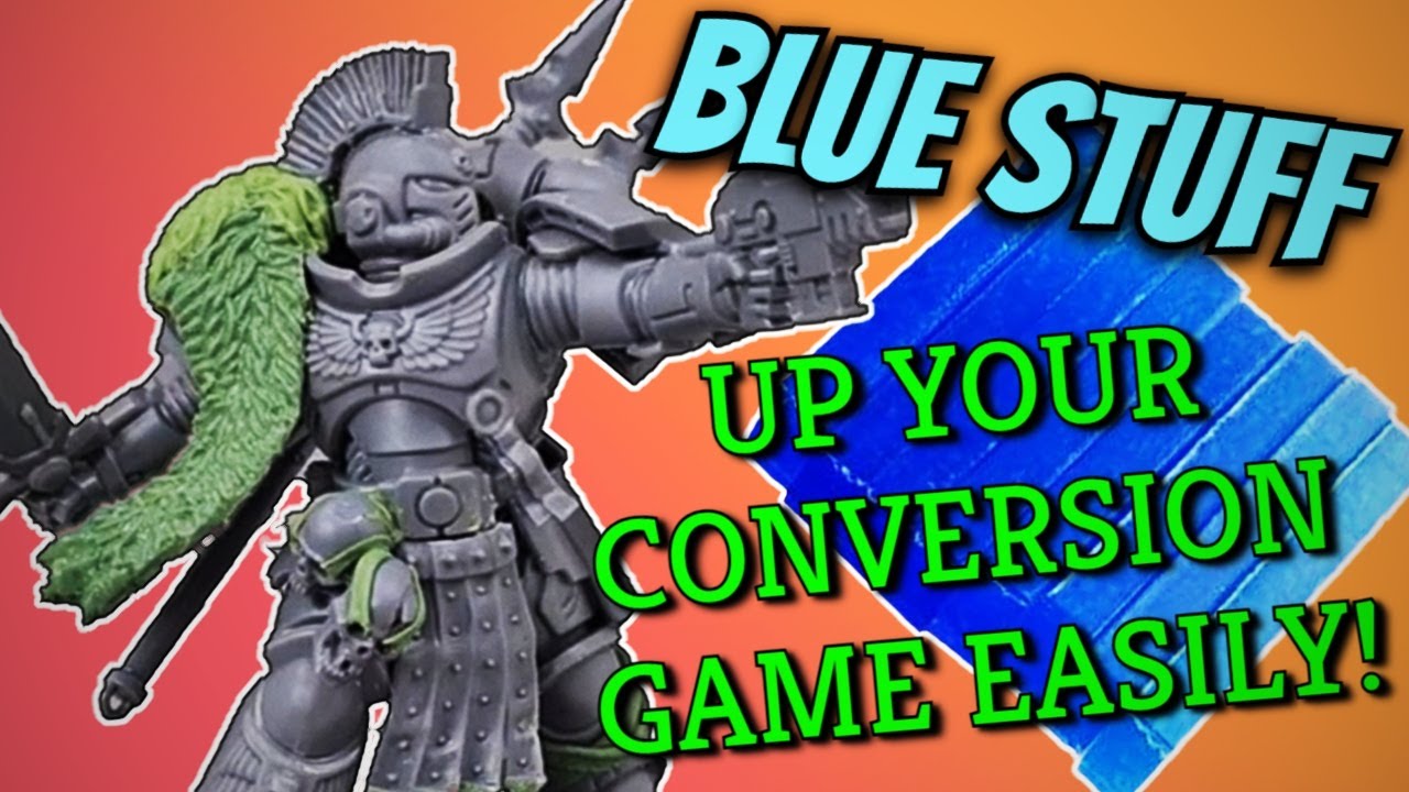 Using BLUE STUFF Moulds for NEXT LEVEL Conversions! (Warhammer 40,000, Age of Sigmar...)