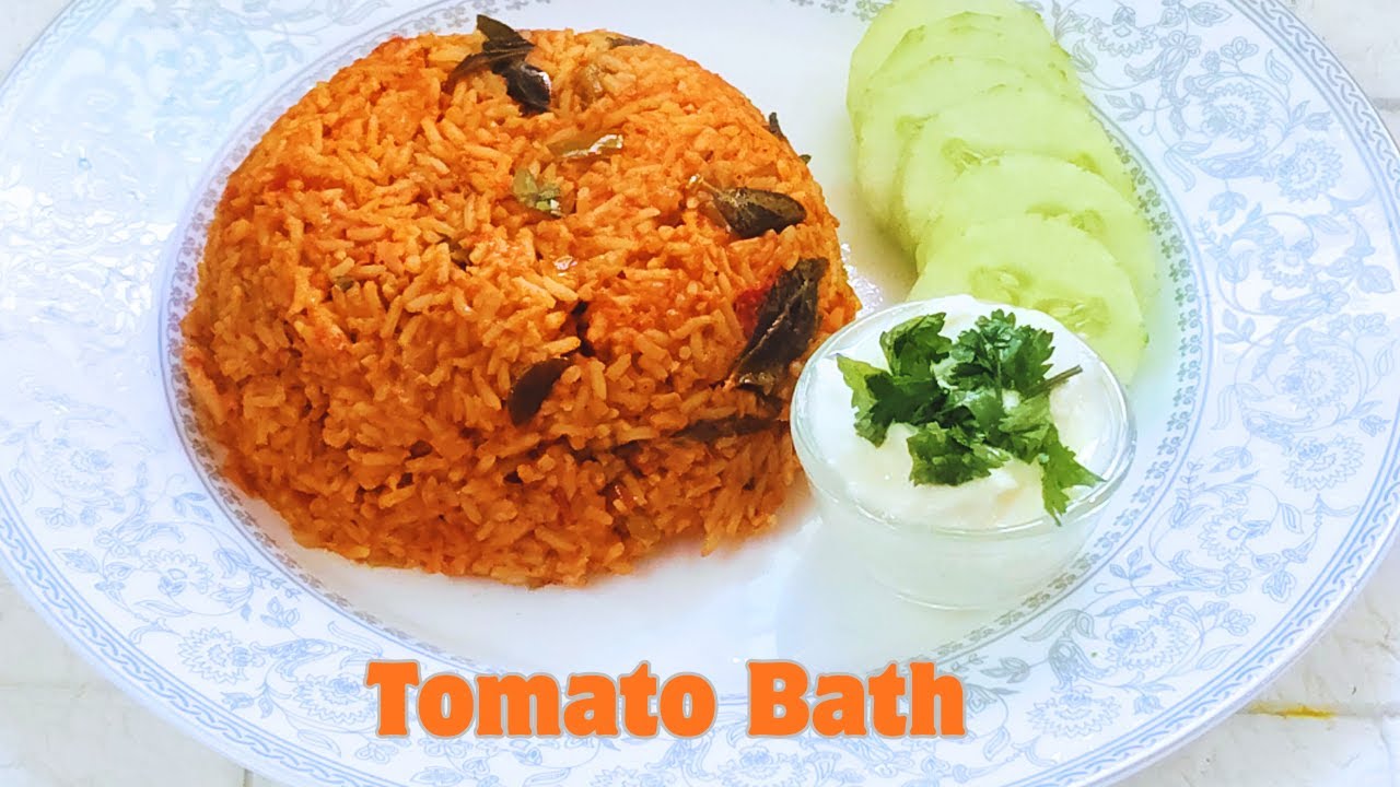 సాధారణ టమాటోలతో అసాధారణ రుచి | Karnataka Style Tomato Bath Recipe | Tomato Bath