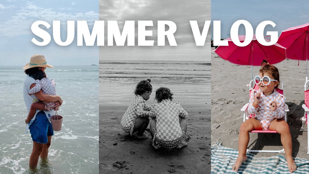 SUMMER VLOG | weekend with twin toddlers + cold plunging with pod company