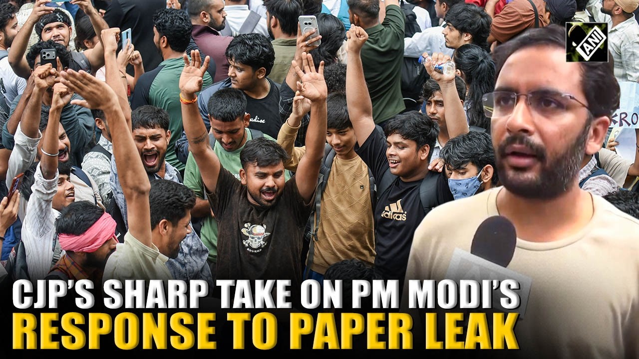 WATCH: CJP&rsquo;s Ashutosh Ranka&rsquo;s sharp take on PM Modi&rsquo;s response on paper leak row