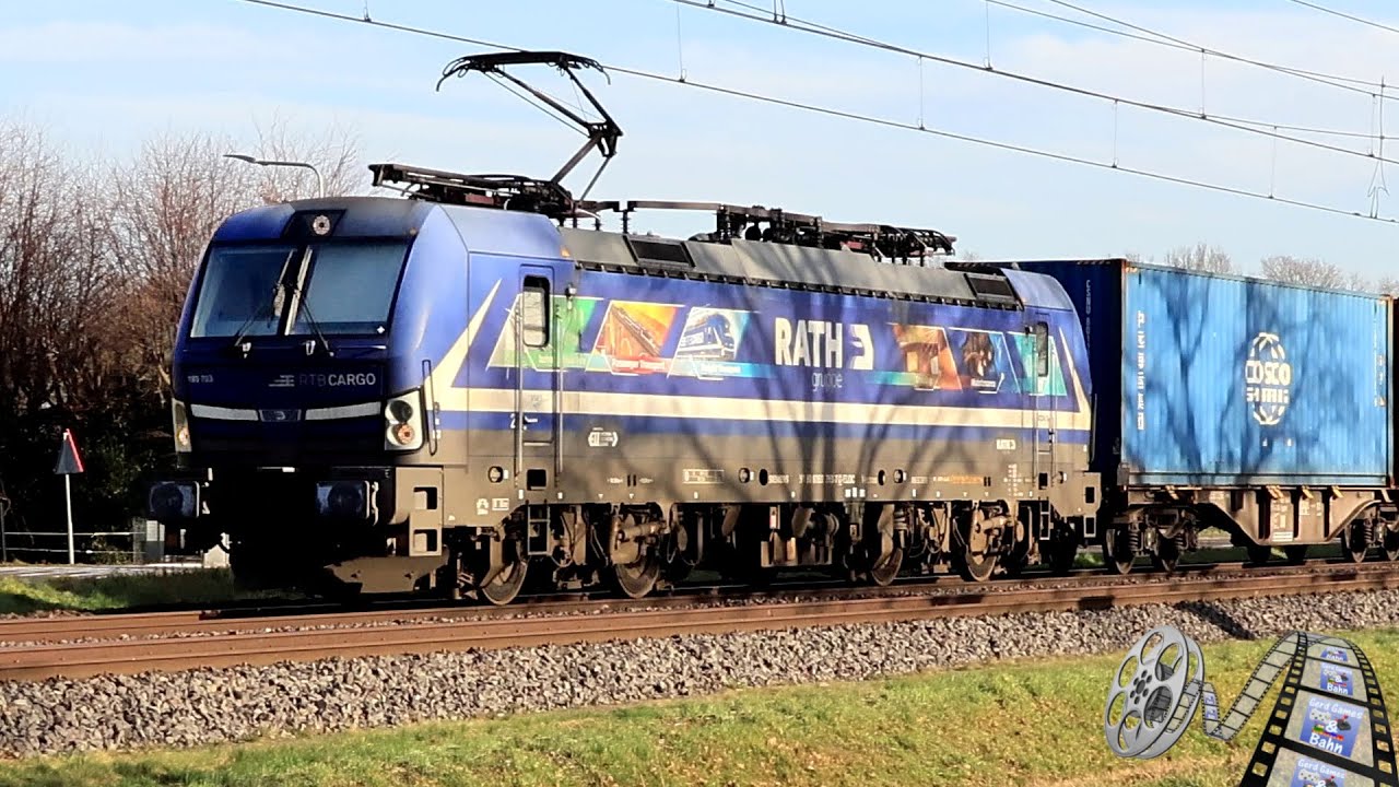Trainspotting #1015 - 4k60 - RTB Cargo BR193 793-7 mit KLV Zug
