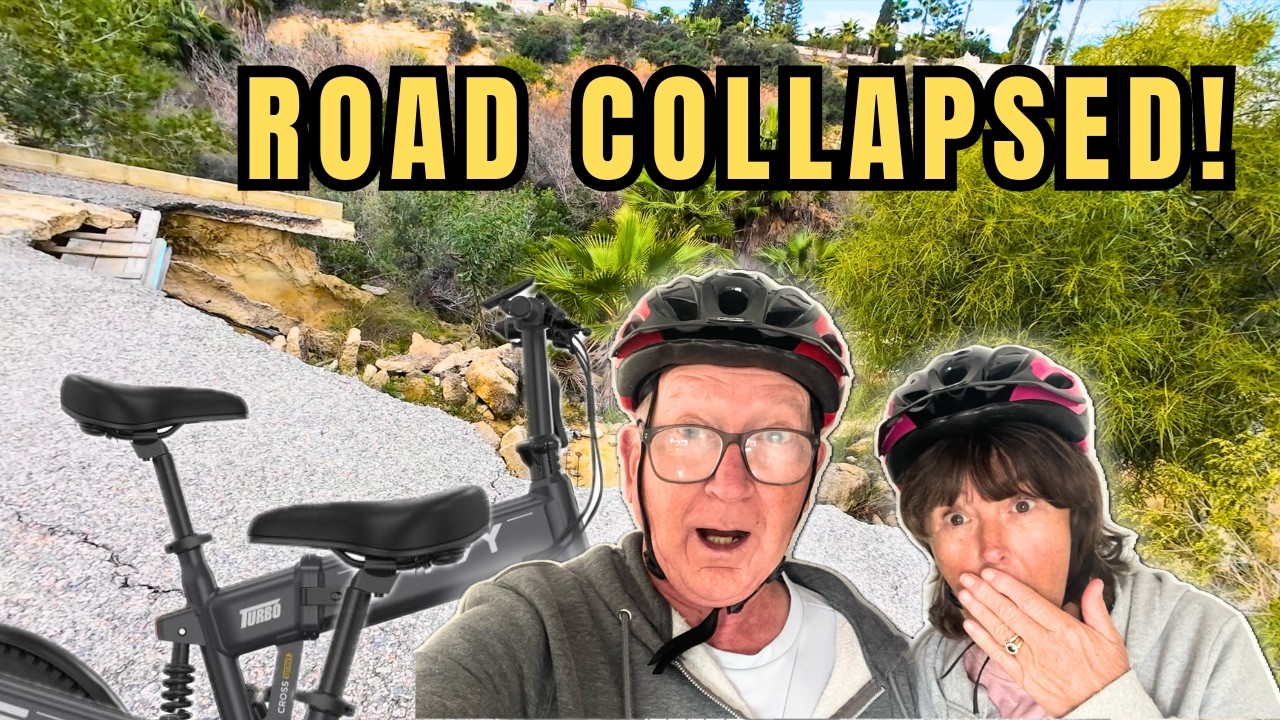 Testing Our New E-Bikes in Spain (Until The Road DISAPPEARED!)