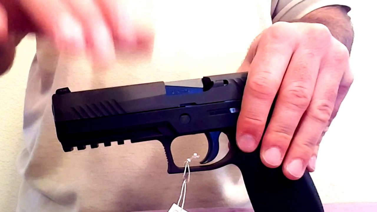 SIG P320 مسدس جديد جزء  #2 - 9ملم