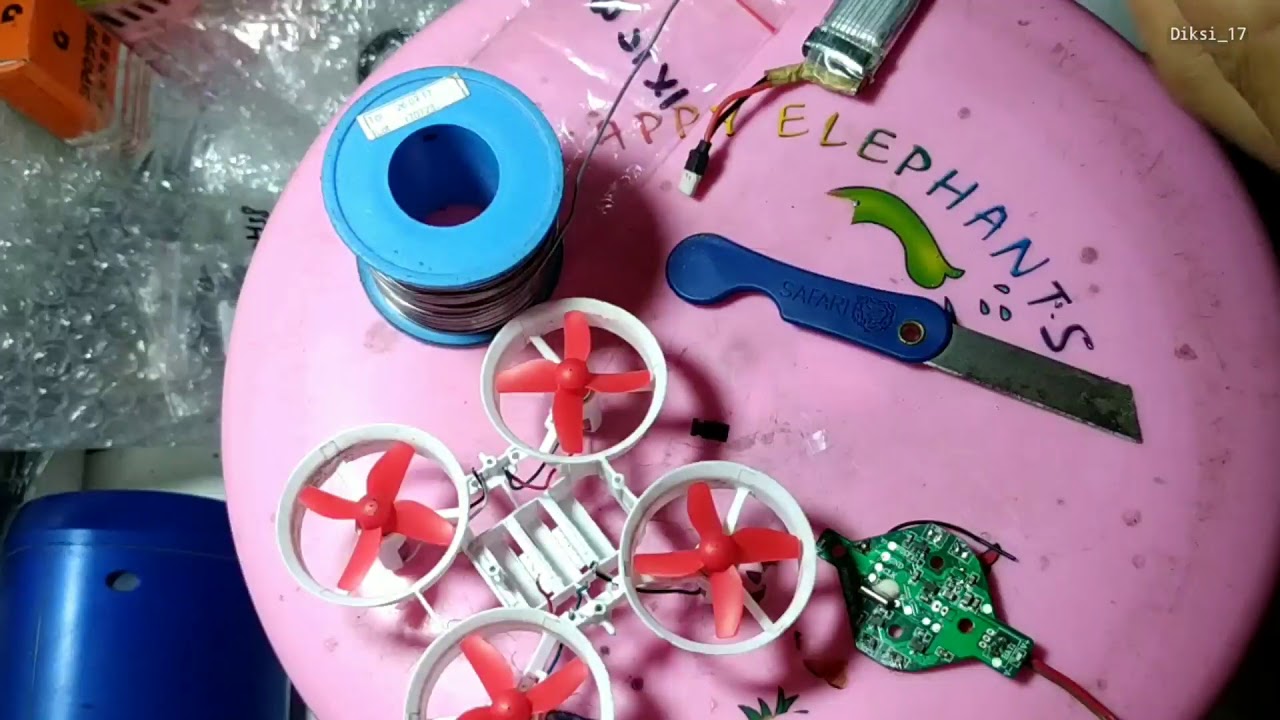 Cara Mengganti IC Control/Mosfet Minidrone, Tutorial Sederhana Dan Sedikit Tips