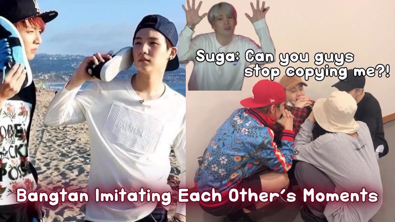  When BTS Copying, Imitating & Becoming the Same Person!