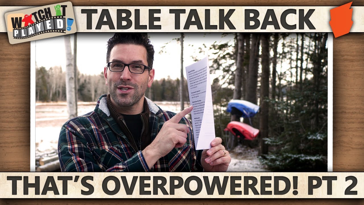 Table Talk BACK - That's Overpowered!