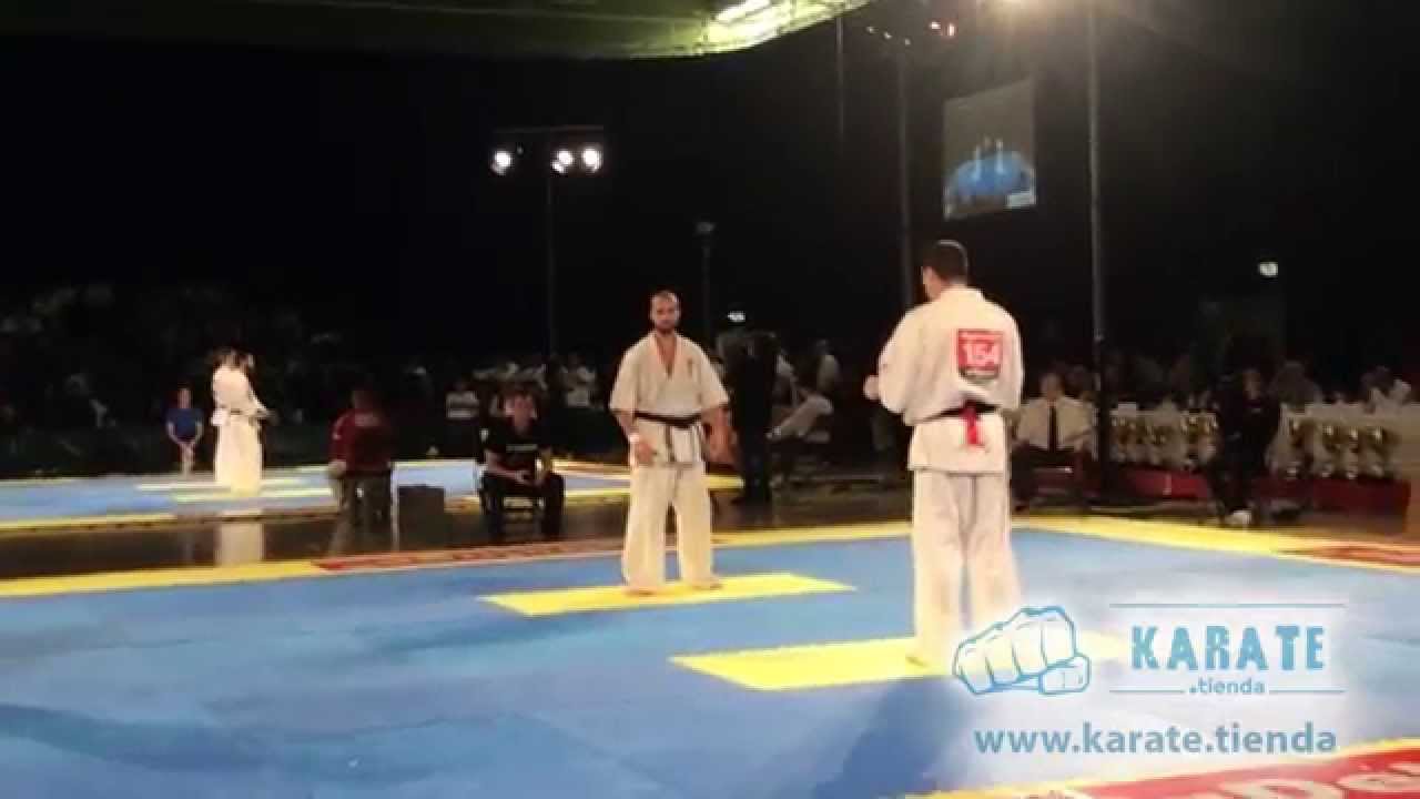 38TH BRITISH OPEN 2014 JONATHAN TINEO 1/4 FINAL    KYOKUSHIN