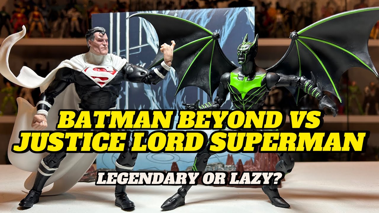 DC Multiverse Review | Batman Beyond vs Justice Lord Superman | McFarlane Toys