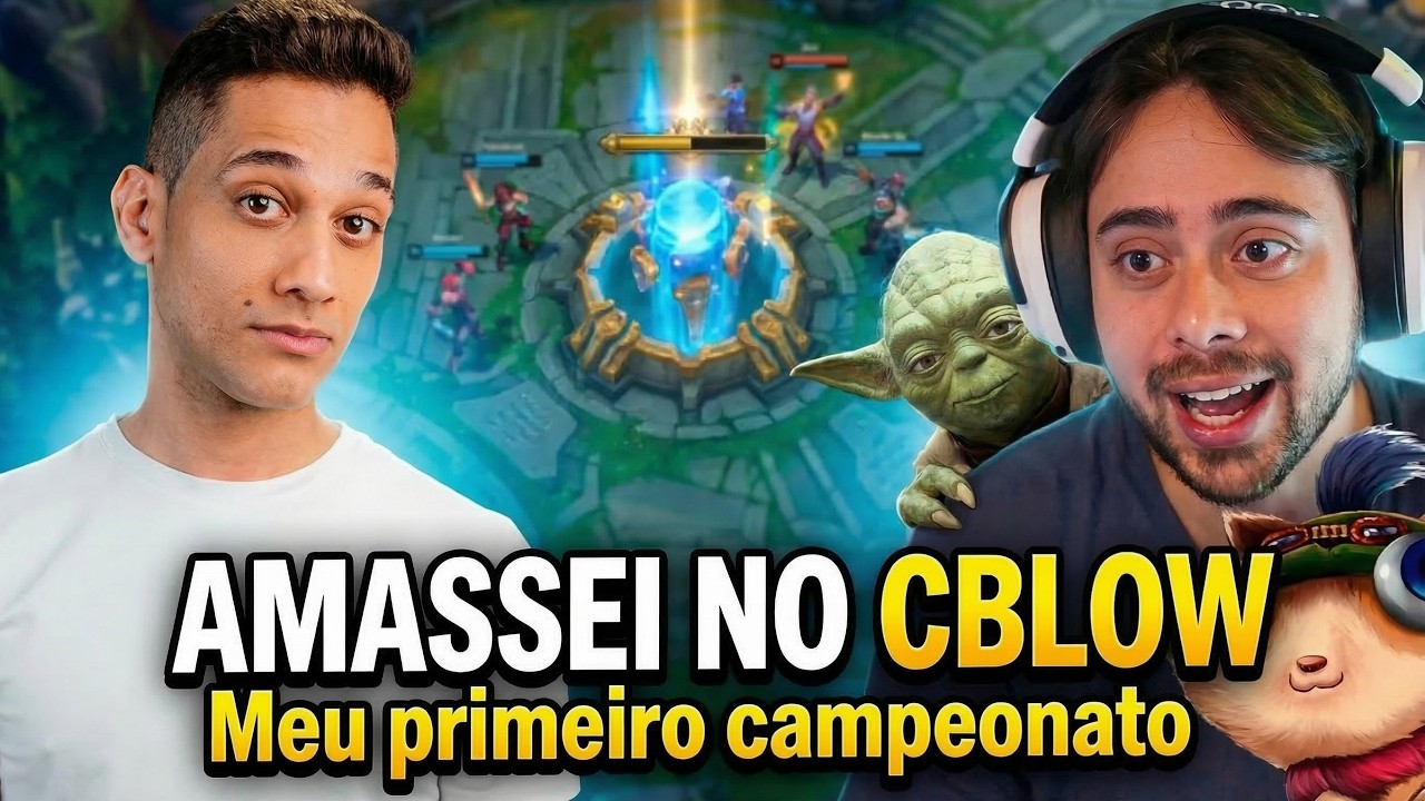AMASSEI NO CAMP DO YODA!!  [LEAGUE OF LEGENDS]