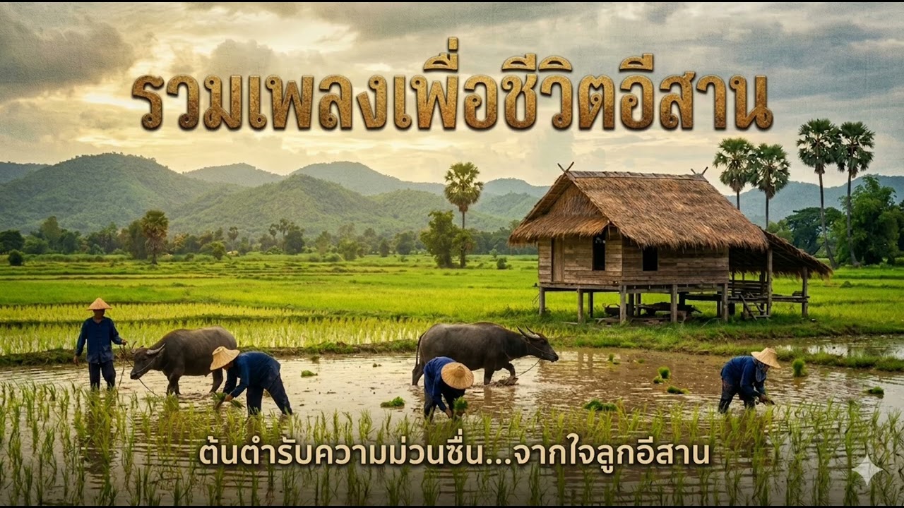 รวมเพลงเพื่อชีวิตอีสาน            ฟังสบาย ไม่มีโฆษณา