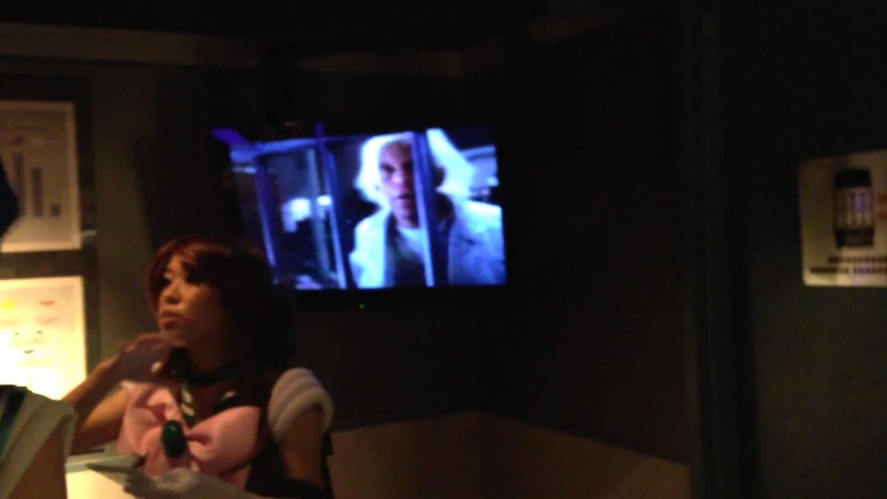 Back to the future the ride “Zyuon”special version USJ Halloween Horror Night2014 Part 1 of 2