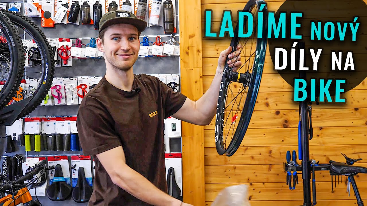 UPGRADE KOLA NOVÝMI DÍLY + MERCH DROP!