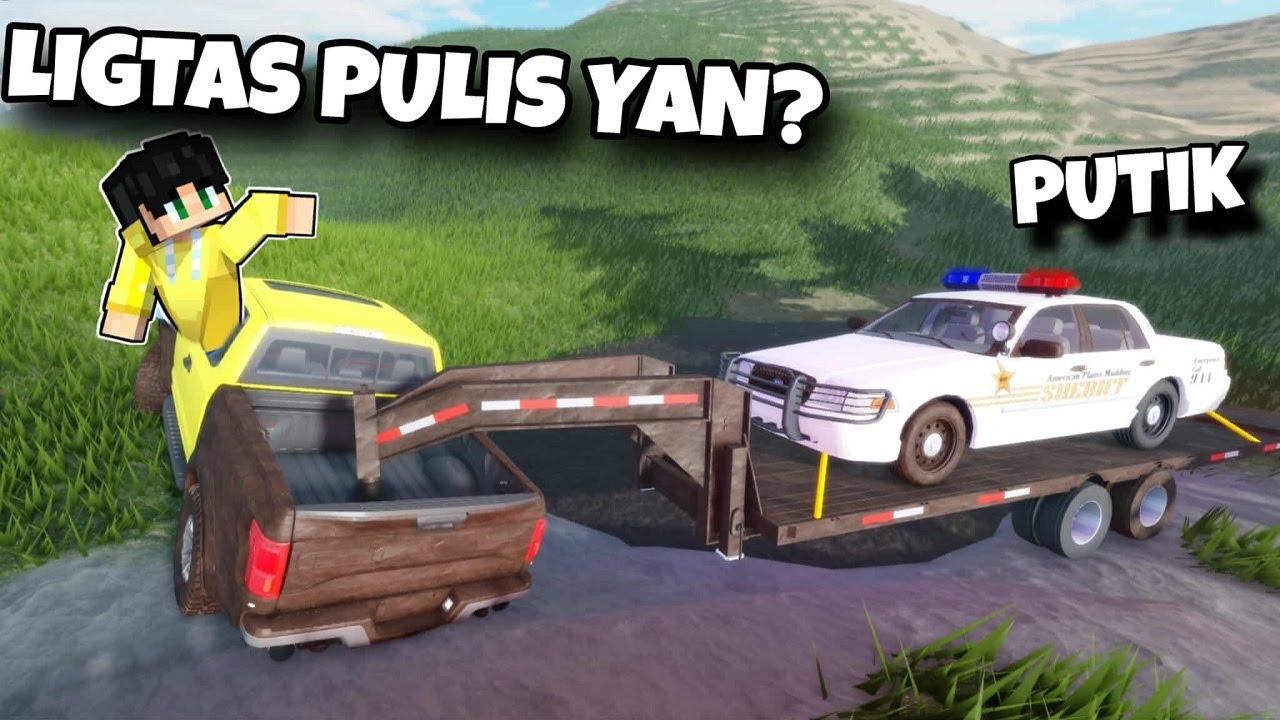 NILIGTAS KO sa PUTIKAN ang PULIS CAR sa ROBLOX