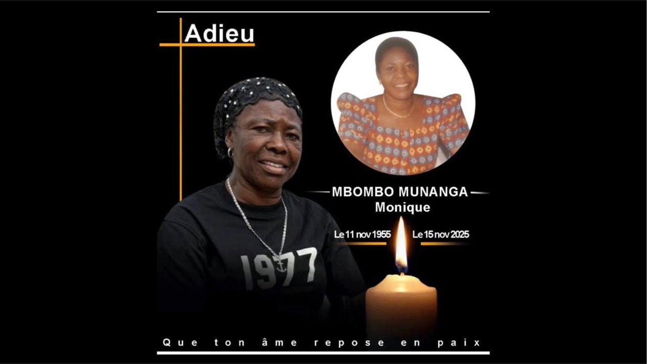 EN DIRECT: LA SORTIE DU CORPS DE MAMAN MBOMBO MUNANGA Monique