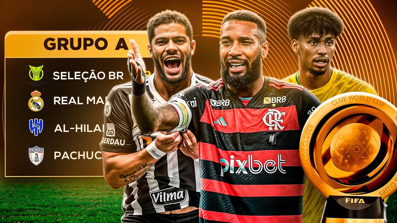 JOGUEI o SUPER MUNDIAL de CLUBES 2025 com a SELEÇÃO do BRASILEIRÃO 2024, CAMPEÕES? 🏆⚽