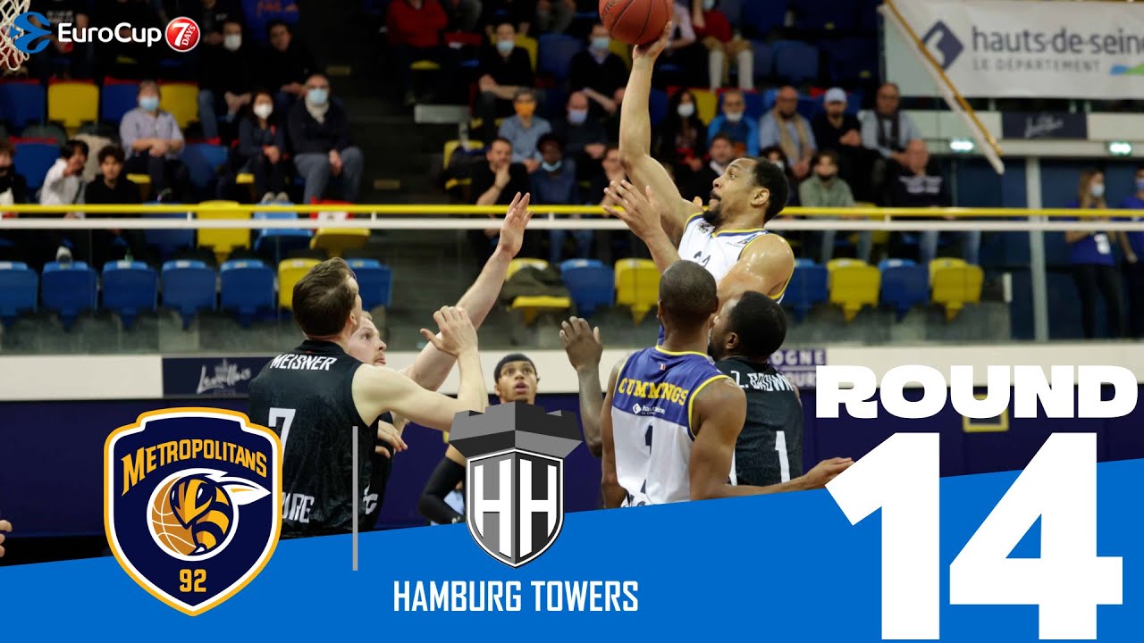 Metropolitans routs Hamburg! | Round 14, Highlights | 7DAYS EuroCup