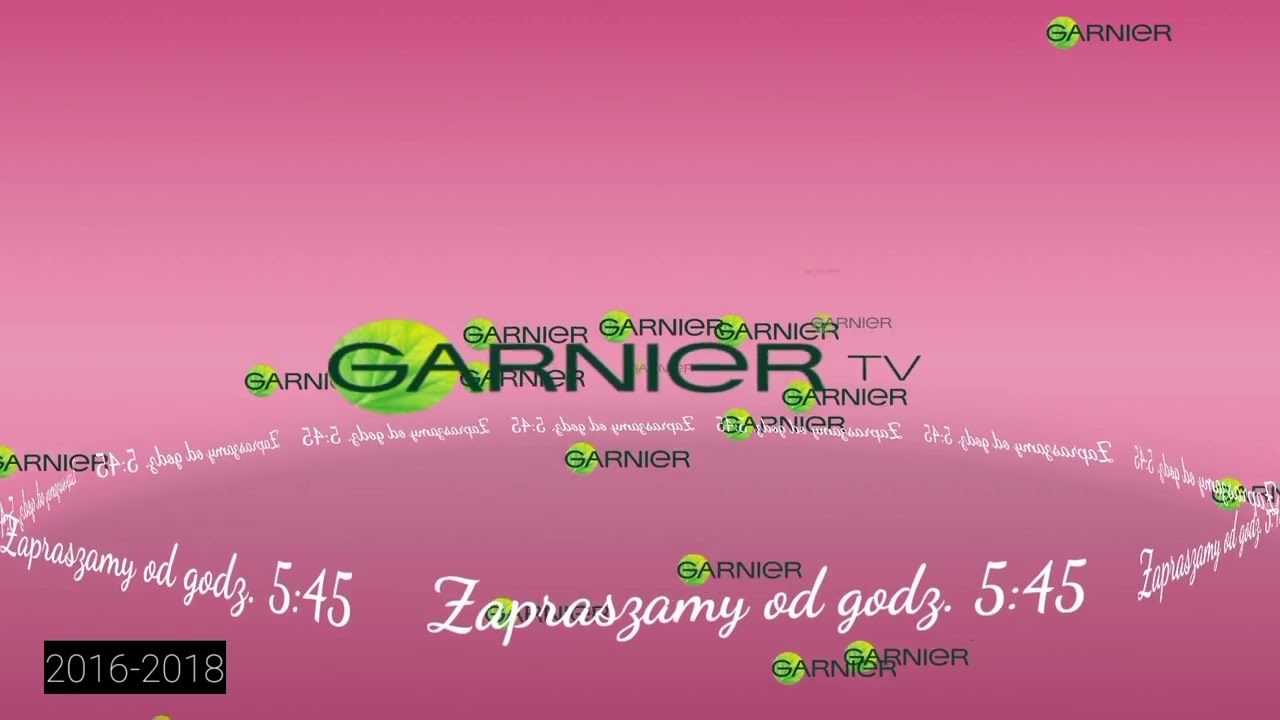 (Projekt) Kompilacja opraw graficznych Garnier TV (2006-obecnie)