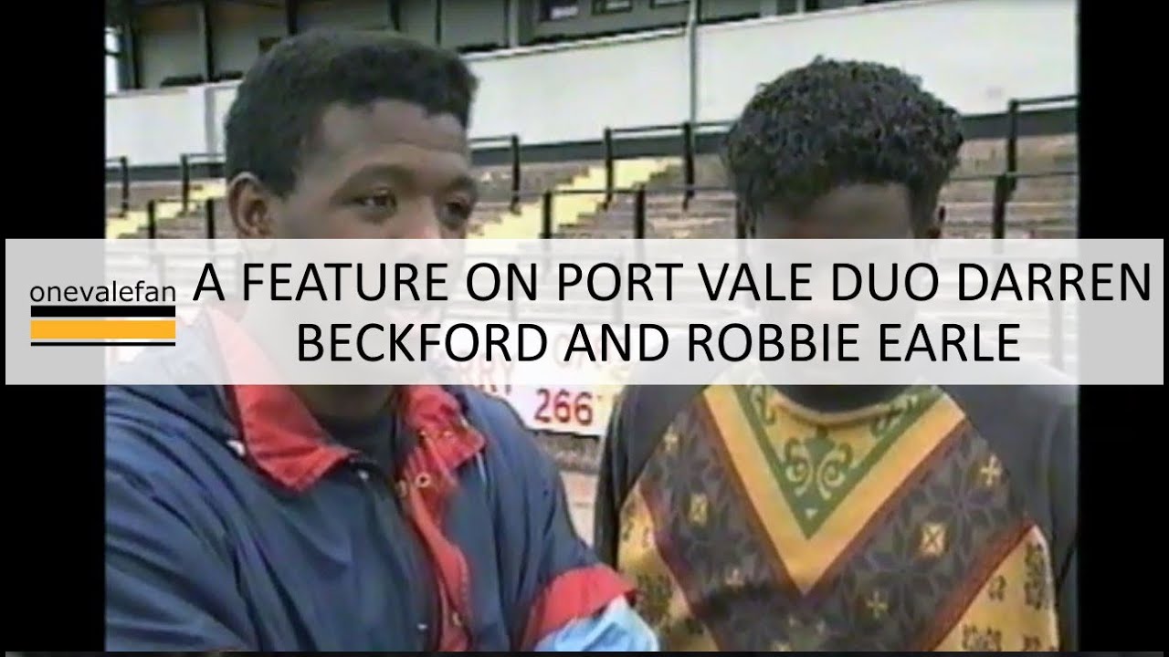 A feature on Robbie Earle and Darren Beckford, 1990