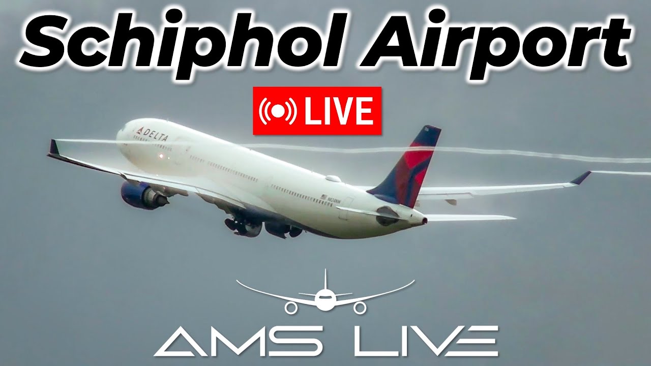 LIVE: Amsterdam Schiphol Airport | Oct 13, 2025