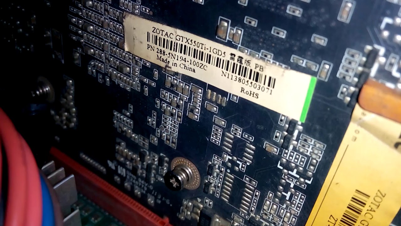 Zotac GTX 550TI  N113805503071