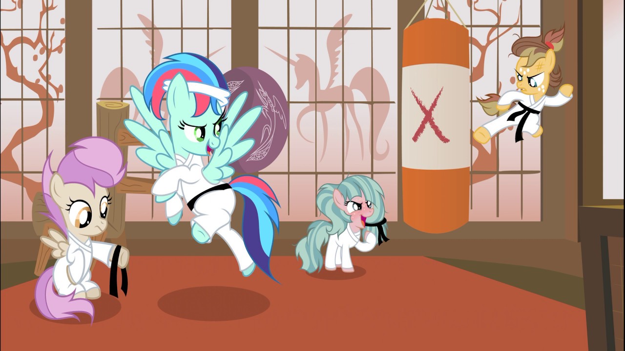 MLP [Next Gen] We like martial arts!  ( SpeedPaint )