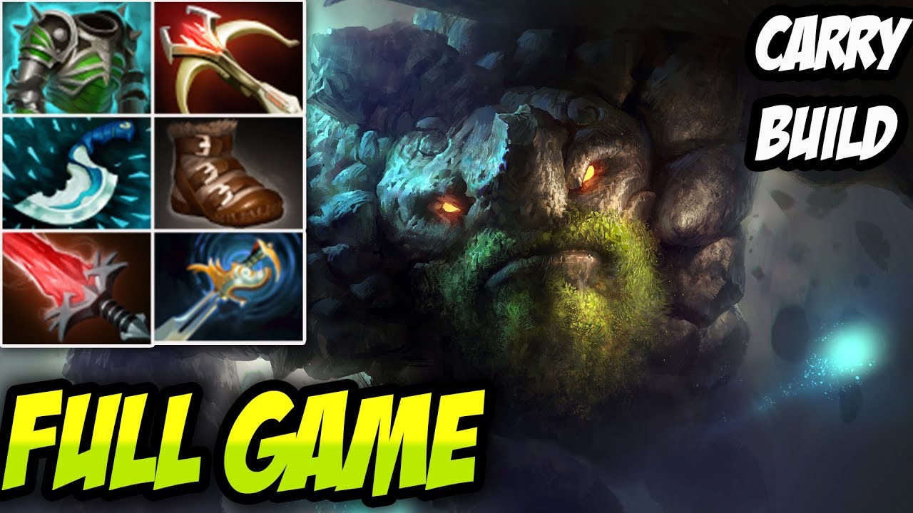 Dota 2 [Tiny] 7.10 (Iceberg) Carry Tiny Is Back With 23Kills |Avalanche+Toss You're Dead | Full Game