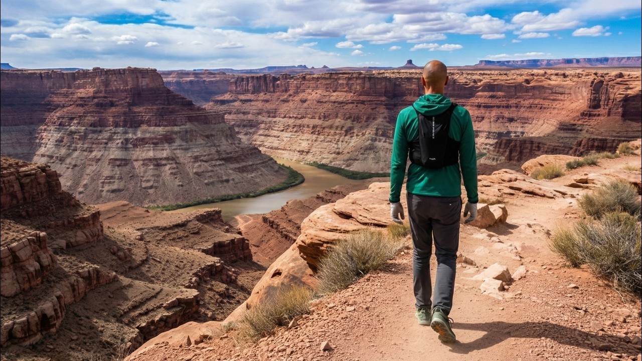Hiking the Confluence Overlook Trail (Outbound) | Canyonlands Needles District | Full POV