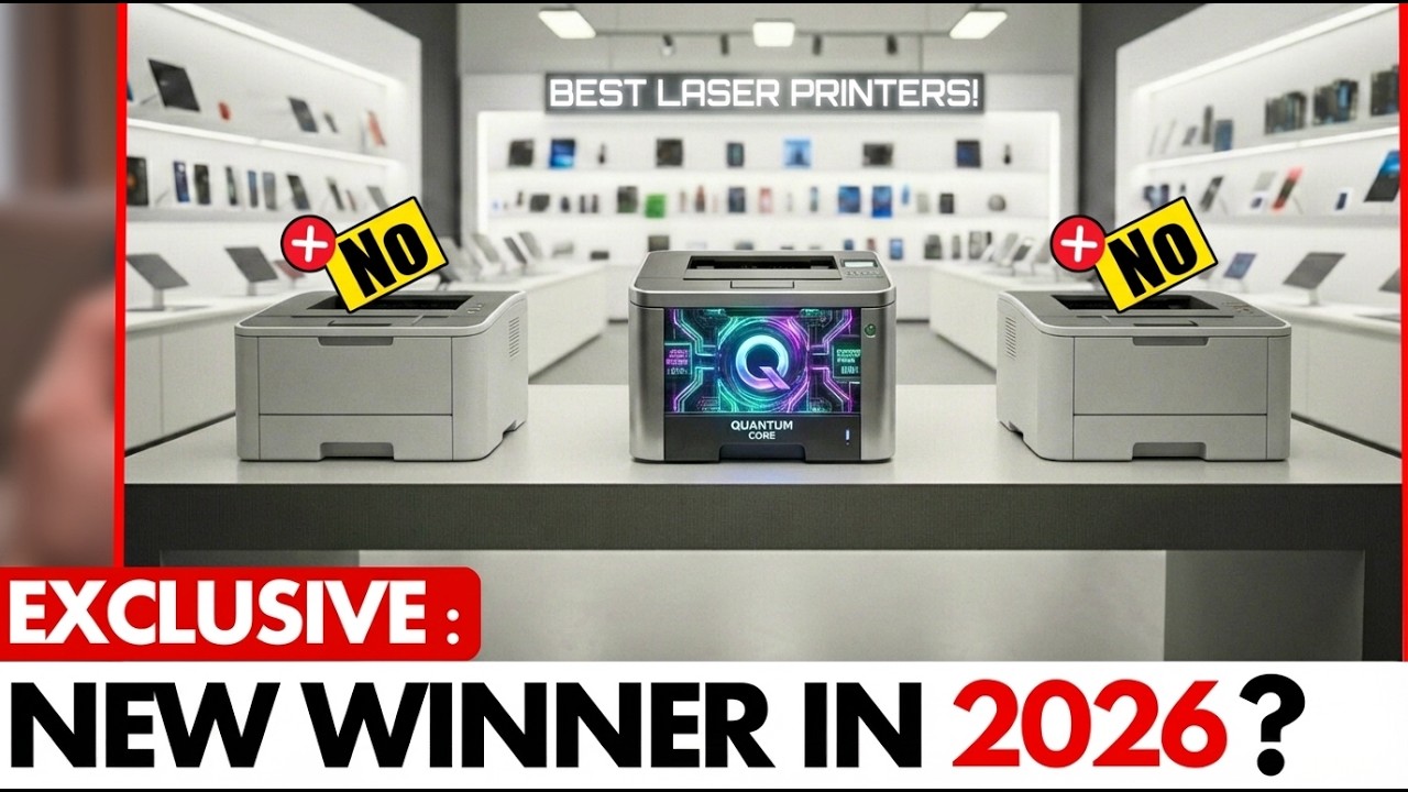 5 Best Laser Printers 2026 — Never Buy Expensive Ink Cartridges Again!