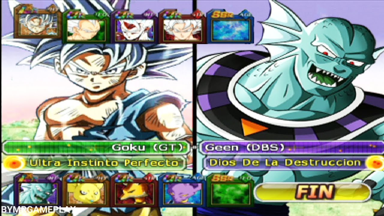 dragon ball z budokai tenkaichi 3 mods team ultra instinto vs dioses de la destrucción